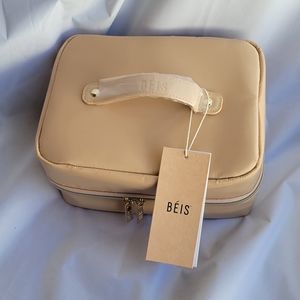 Beis Hanging Cosmetic Case Beige